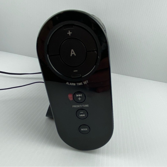 Sony Bluetooth Wireless Alarm Clock Radio Speaker System Black ICF-CS20BT - Picture 7 of 11